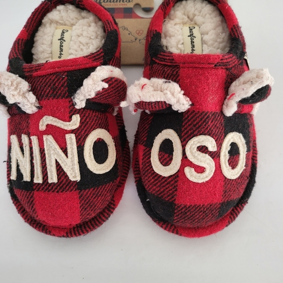 Dearfoam memory form  nino oso slippers US toddler 9-10 - Picture 6 of 7